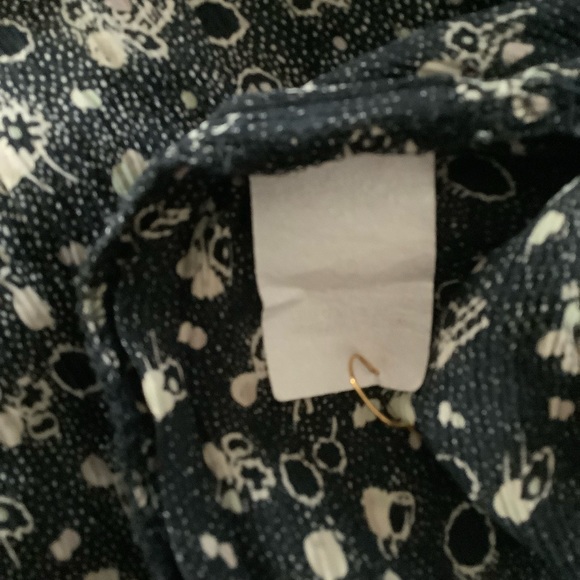 Anna Sui Dark Floral Dress Size S - Picture 8 of 9